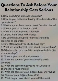 Relationship Question