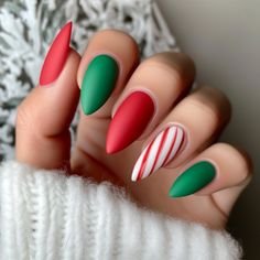 christmas nail art