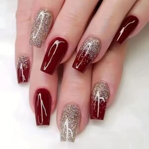 chritmas nail