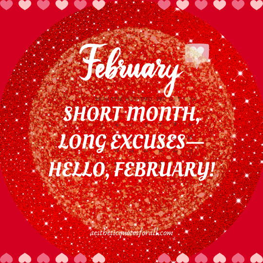 February Quotes Funny