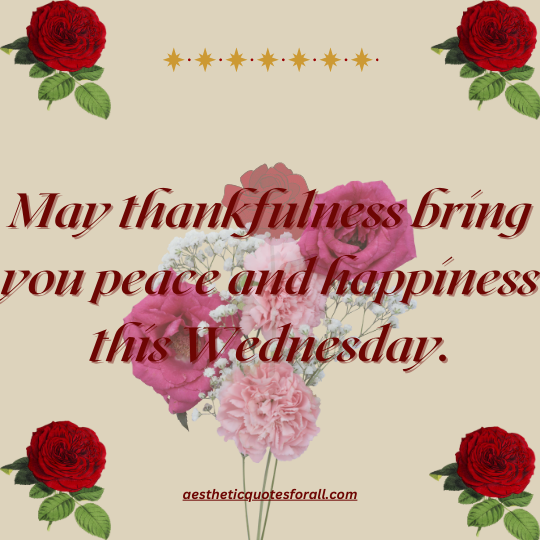 Positive Thankful Wednesday Blessings