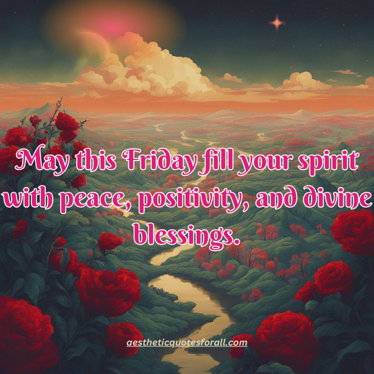 Spiritual Positive Friday Blessings