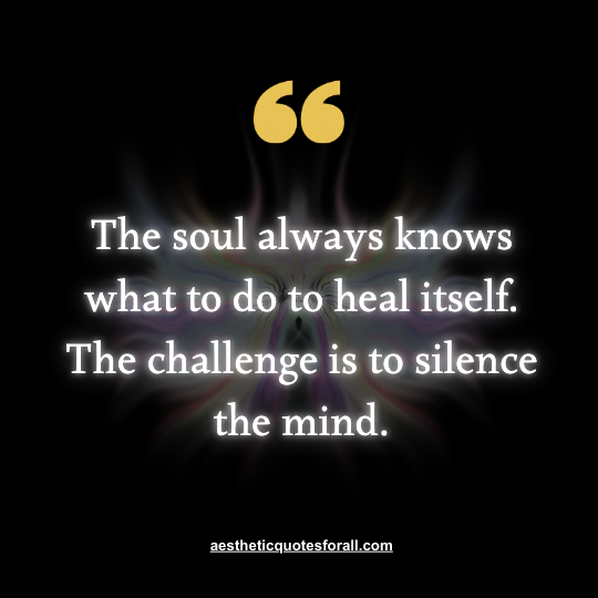 soul healing quotes