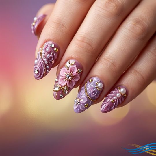 3D Texture Nail Art