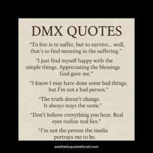 DMX Quotes
