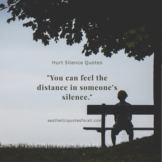 Hurt Silence Quotes