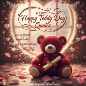 happy teddy day quotes