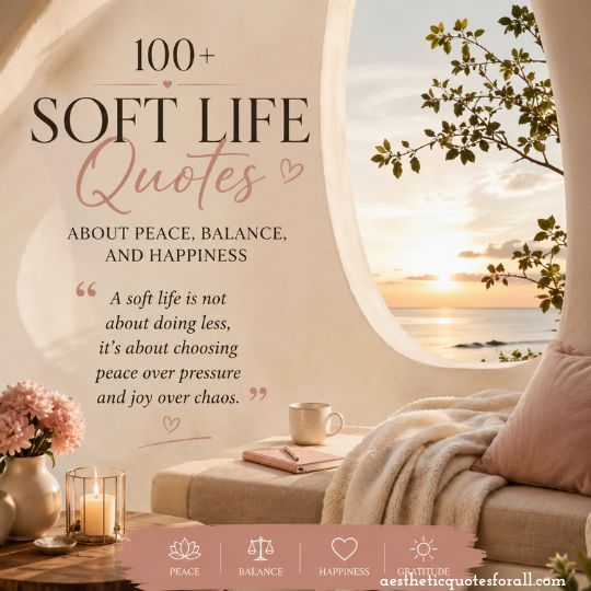 Soft Life Quotes